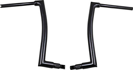 Fat Baggers, Inc. 1-1/2" EZ Install Flat Top Handlebar 16" Black 608016-B
