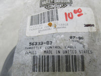 Harley Davidson Genuine NOS Throttle Control Cable 56333-83