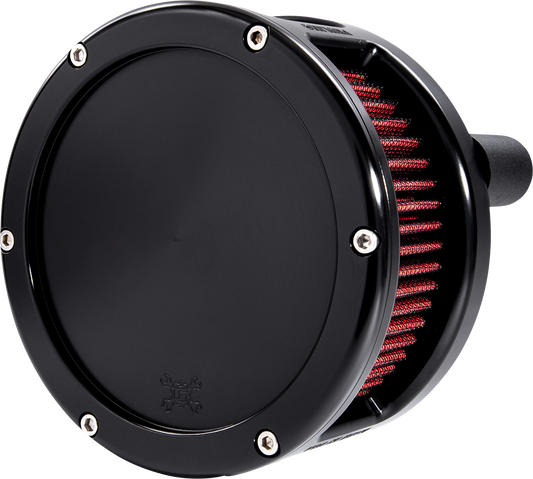 Feuling BA Series Air Cleaner Kit Black - Solid Cover - Red 5433