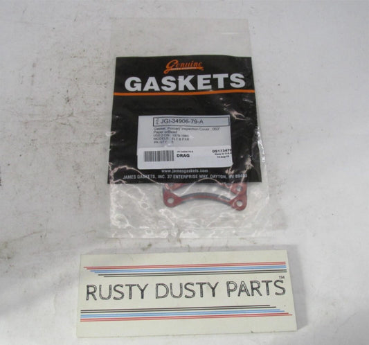 Lot of 2 Harley Davidson James Primary Inspection Cover Gaskets JGI-34906-79-A