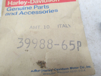 Lot of 4 Harley-Davidson Genuine NOS Aermacchi Chain Adjustment Nuts 39988-65P
