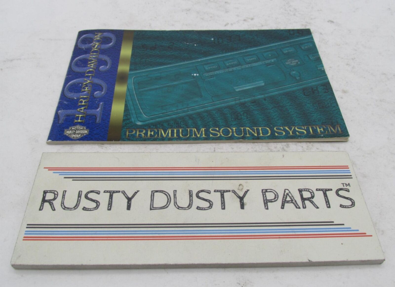 Harley-Davidson Official Factory 1998 Sound System Manual Book 99464-98