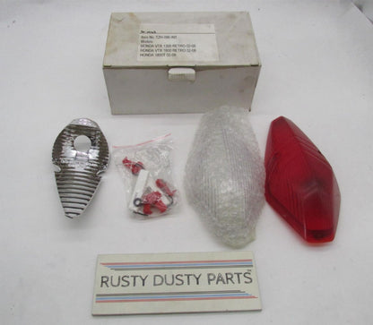 Topzone Honda VTX 1300 1800 Red Taillght Parts TZK-096-INT