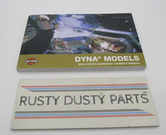 Harley-Davidson Official Factory 2005 Dyna Owner's Manual 99467-05