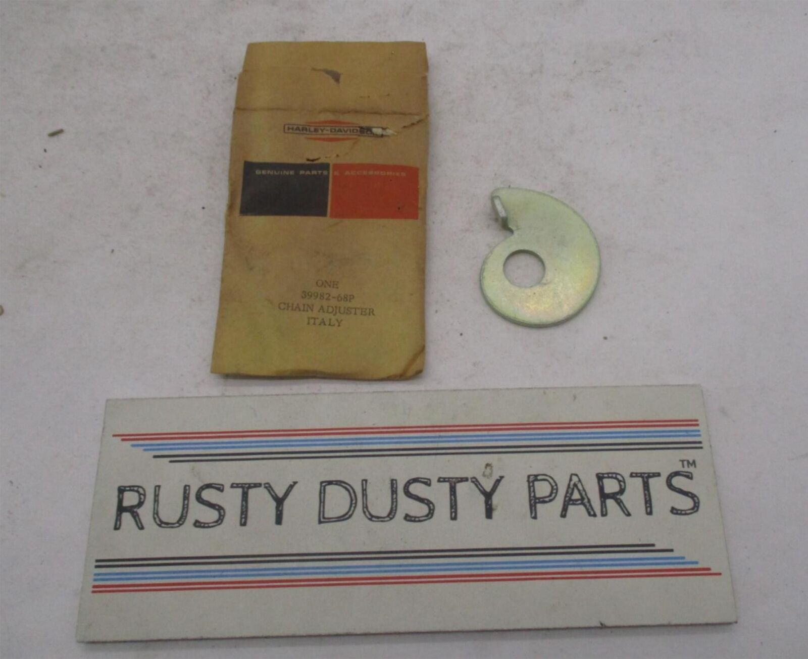 Harley-Davidson Genuine NOS Aermacchi Right Chain Adjuster Cam 39982-68P