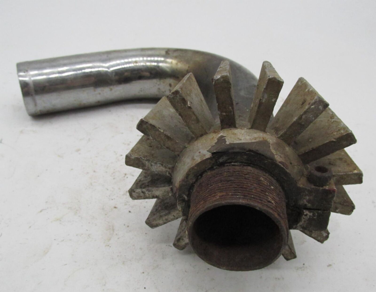 BSA Triumph Norton Header Exhaust Pipe W/ Manifold