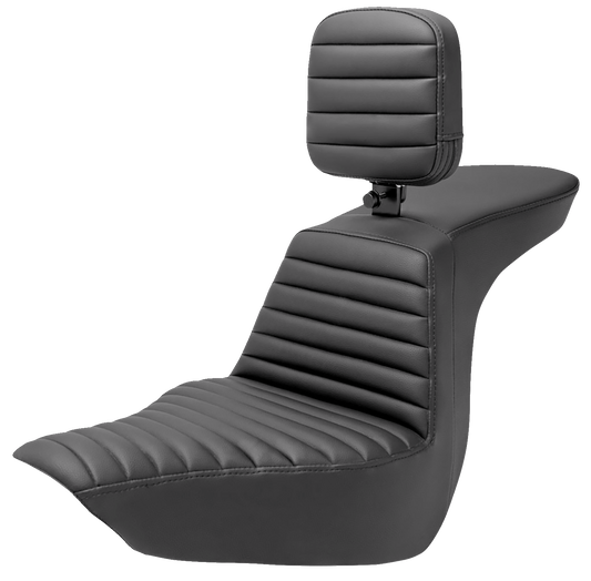 Saddlemen Tour Step Up Seat - Rider Backrest 818-29-191BR