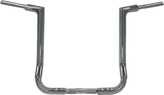Fat Baggers, Inc. 1-1/2" EZ Install Flat Top Handlebar 16" Chrome 615016