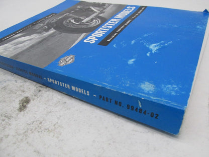 Harley-Davidson Official Factory 2002 Sportster Service Manual Book 99484-02