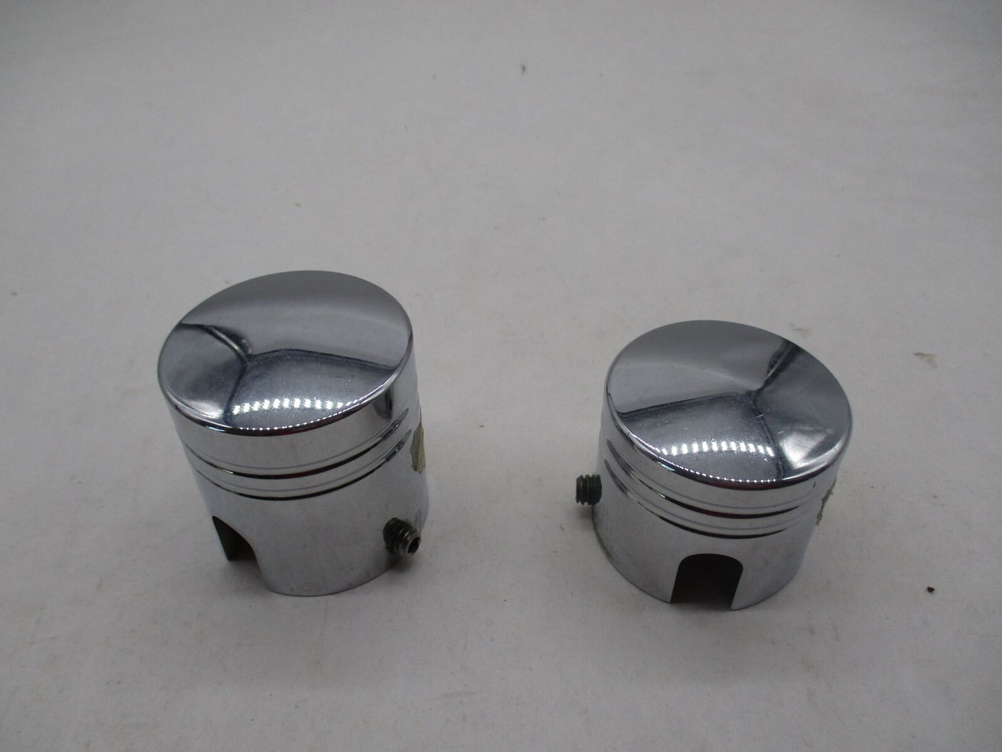 Set of Harley Davidson Genuine Piston Front Axle Nut Covers 43564-04A