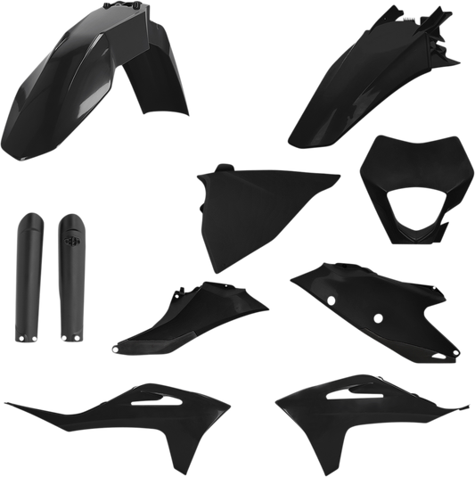 Acerbis Full Plastic Kit Black 2872810001