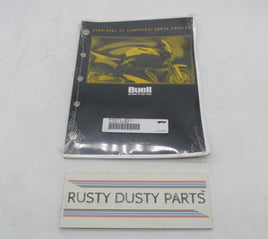 Buell NOS Sealed Official Factory 2000-2001 Lightning X1 Parts Catalog 99571-01Y