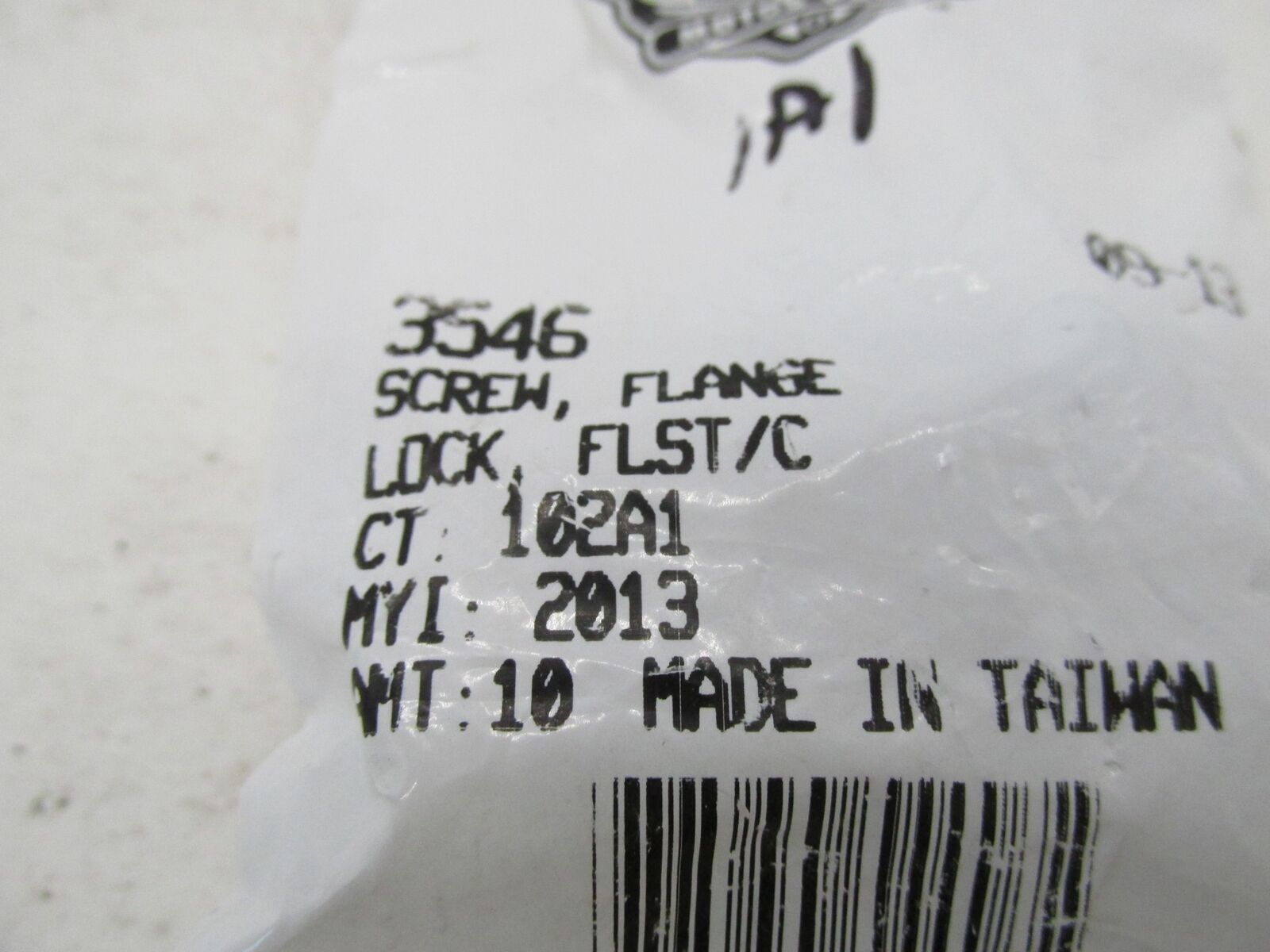 Lot of 3 Harley-Davidson Genuine NOS FLSTC Flange Lock Screws 3546