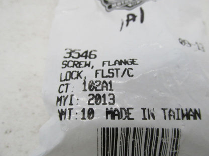Lot of 3 Harley-Davidson Genuine NOS FLSTC Flange Lock Screws 3546