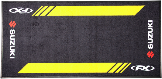 Factory Effex Bike Mats Black Suzuki Logo 22-45422