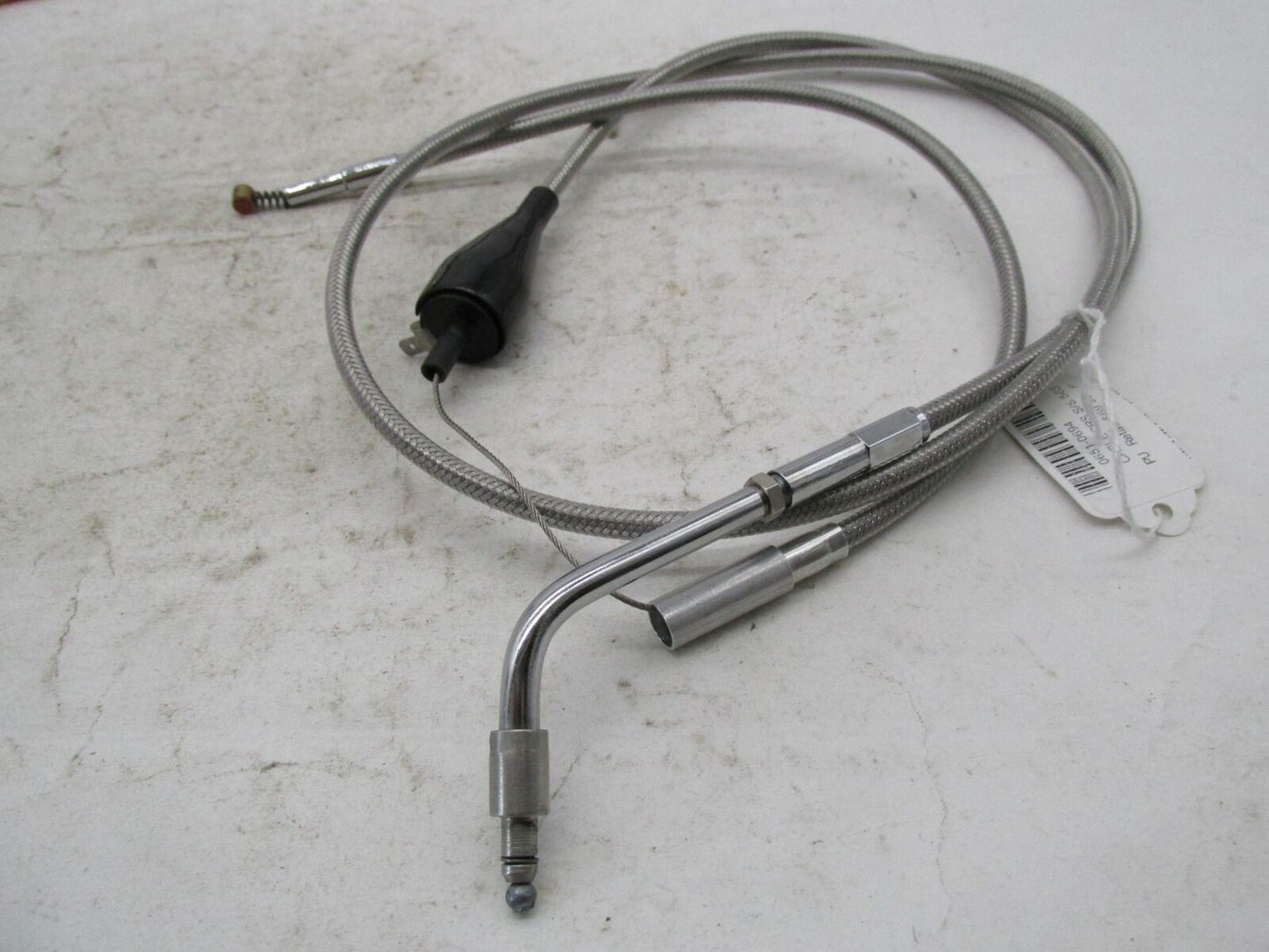 Harley Barnett 102-30-41004-12 Stainless Steel Idle Cable +12in., 0651-0694