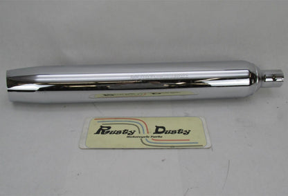 Harley Davidson Genuine Touring Stock Single Slash Cut Exhaust Muffler 65591-07