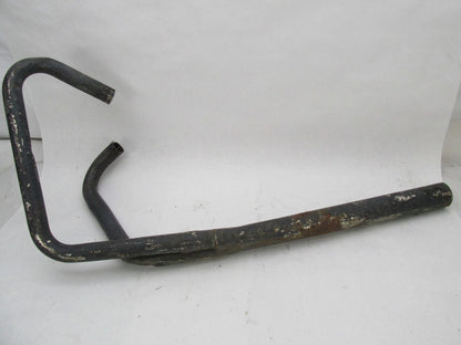 Vintage Triumph BSA British Motorcycle Black 2-into-1 Exhaust w/ Headers