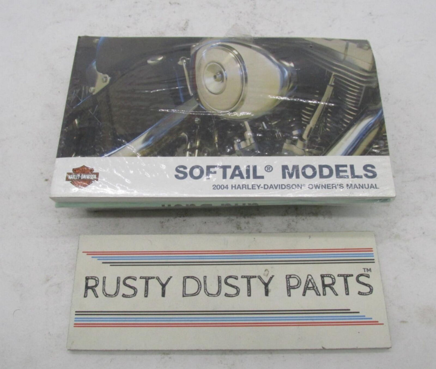 Harley-Davidson Factory NOS 2004 Softail Owner's Manual Set Sealed 99469-04