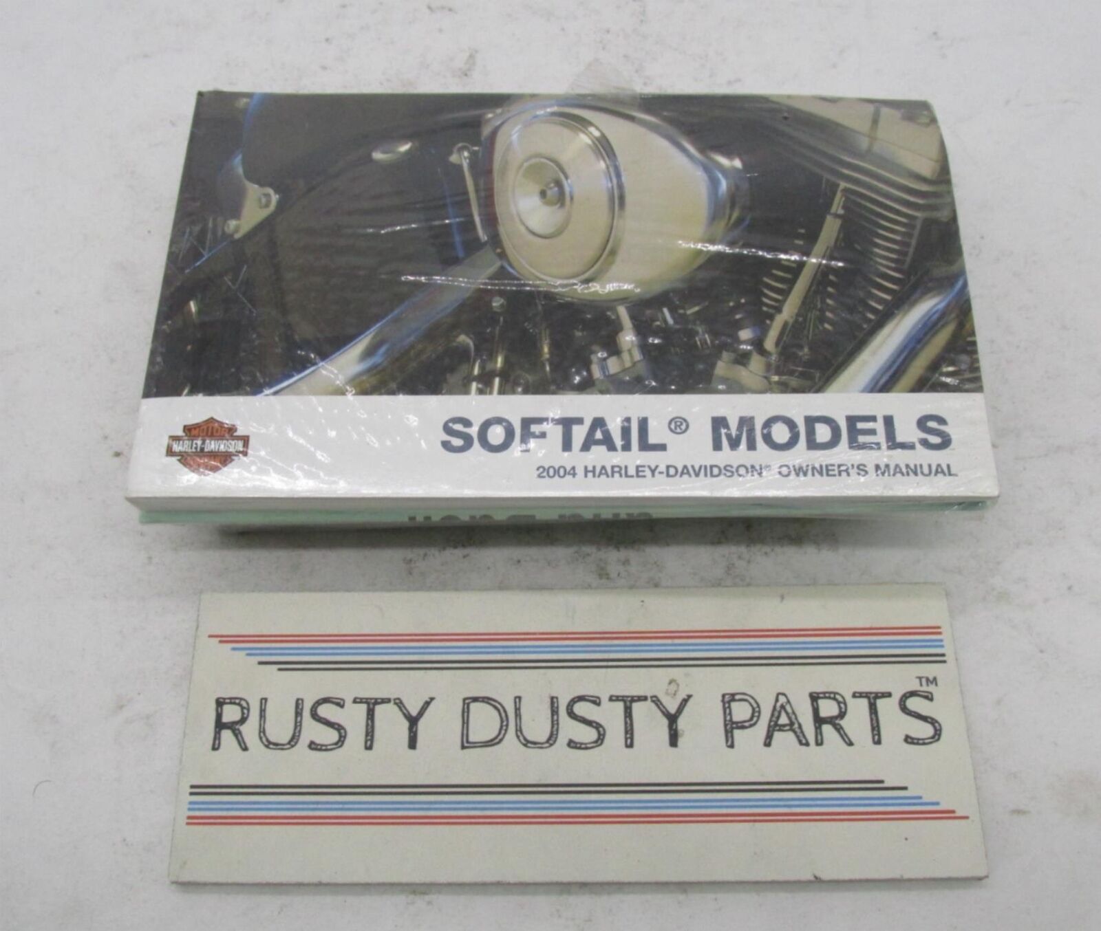 Harley-Davidson Factory NOS 2004 Softail Owner's Manual Set Sealed 99469-04