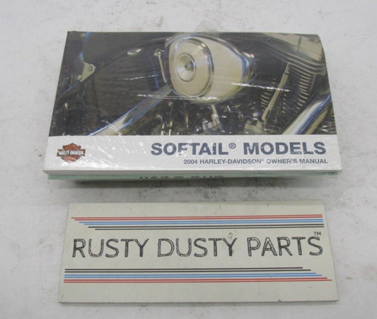 Harley-Davidson Factory NOS 2004 Softail Owner's Manual Set Sealed 99469-04