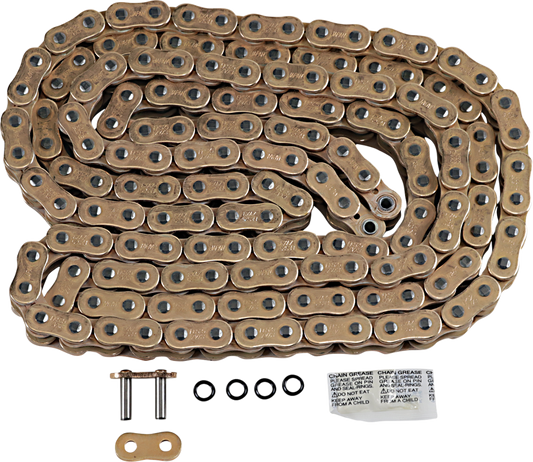 EK ZVX3 Sealed Extreme Sportbike Series Chains  160 Gold 525 525ZVX3-160G