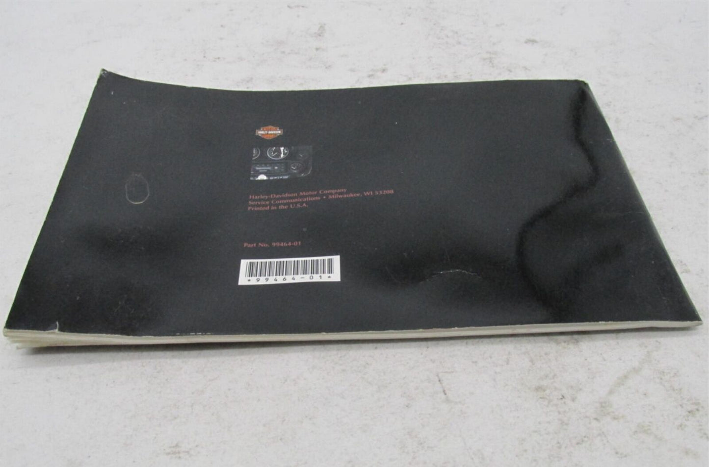 Harley-Davidson Official Factory 2001 Premium Sound System Manual Book 99464-01