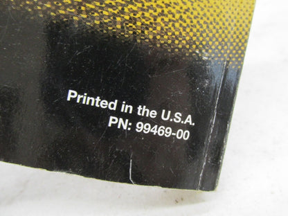 Harley-Davidson Official Factory 2000 Softail Owner's Manual 99469-00