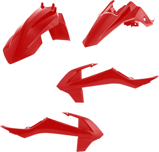 Acerbis Standard Plastic Kits Red 2449620004