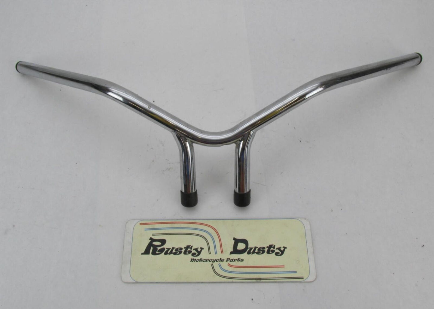 Set of Harley Davidson 1" Chrome 5.5" Center Rise T-Bars Handlebars