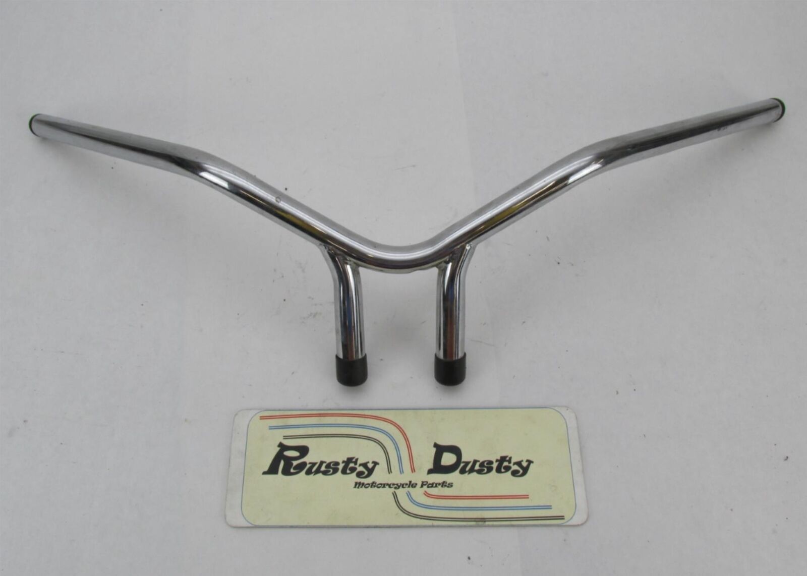 Set of Harley Davidson 1" Chrome 5.5" Center Rise T-Bars Handlebars