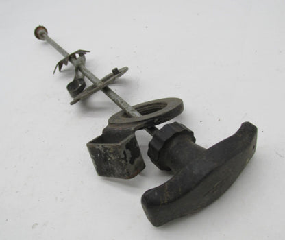 Vintage Original Complete Triumph BSA Norton Steering Damper Stabilizer T Handle