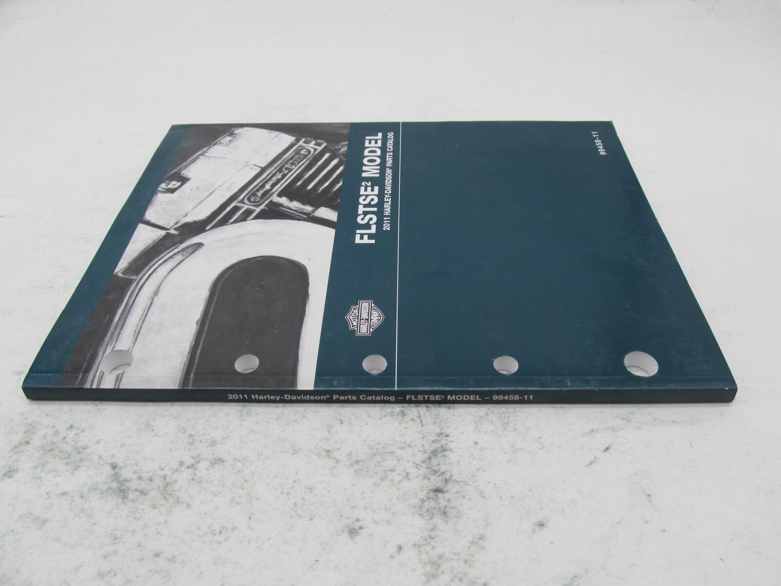 Harley-Davidson Official Factory 2011 FLSTSE² Model Parts Catalog 99458-11