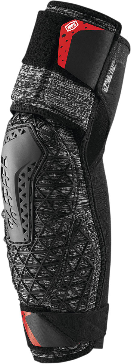 100% Surpass Elbow Guards Gray/Black Small 70008-00005