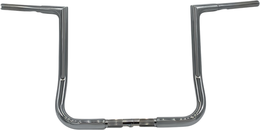 Fat Baggers, Inc. 1-1/4" EZ Install Flat Top Handlebar 14" Chrome 705014