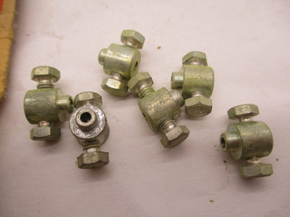 Lot of 6 Harley Genuine NOS Aermacchi Brake Cable Block With Screws 38641-63P