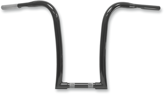 LA Choppers Nice Curves Ape Hanger Handlebars 1.25" Black 16" Ape LA-7341-16B