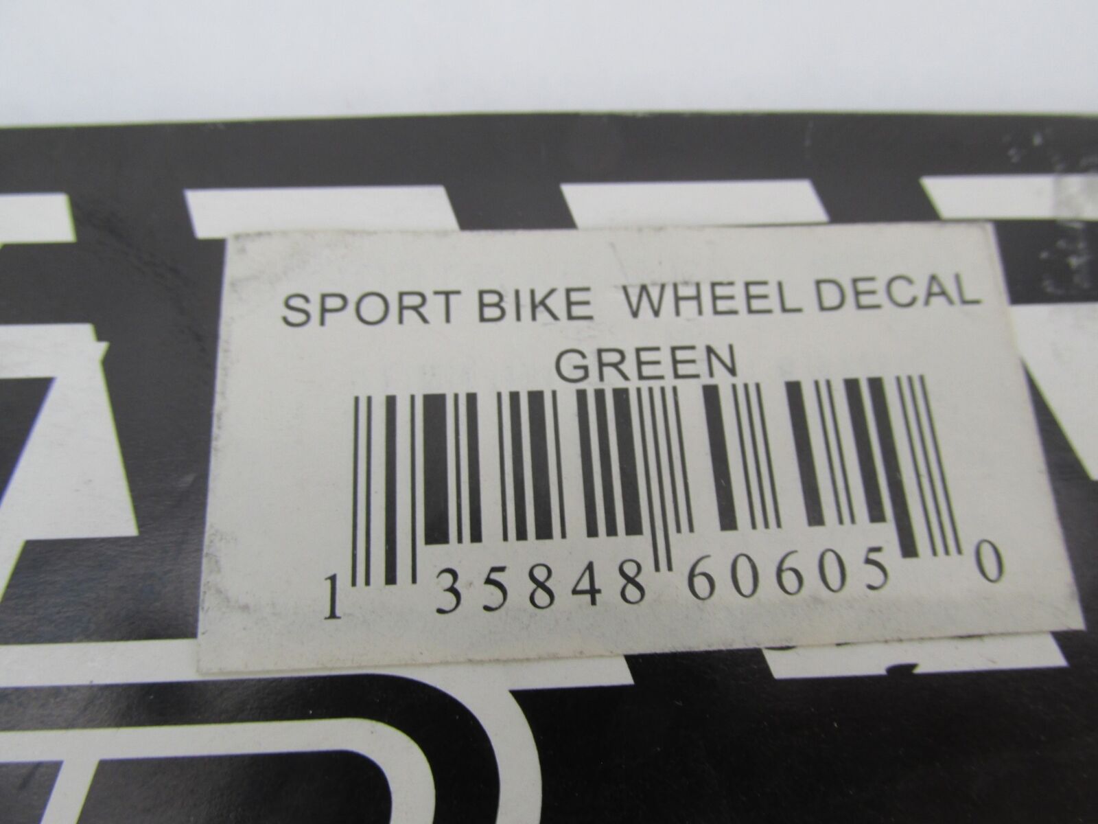 Face Lift Unlimited Sport Bike Green Decal Wheel 60605