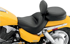 Mustang Wide Touring Two-Piece Seat with Driver Backrest 79561