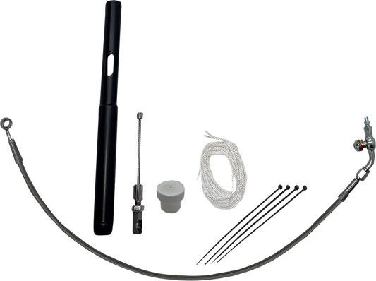 Fat Baggers, Inc. EZ Install Handlebar Kit +4" Braided 109914