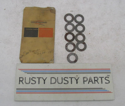 Lot of 9 Harley-Davidson Genuine NOS Aermacchi Spacers 1mm C H ML MLS MSR 6666-P