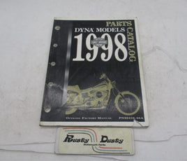 Harley Davidson Official Facotry 1998 Dyna Parts Catalog 99439-98A