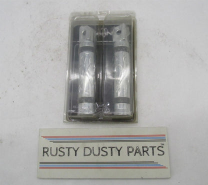 Set of Kawasaki & Suzuki Chrome FLMD Rear Foot Pegs 1620-0501 M-1078