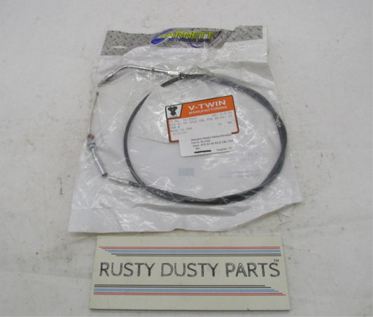 Harley Davidson V-Twin 81-95 BTE Black Idle Cable 36-2542