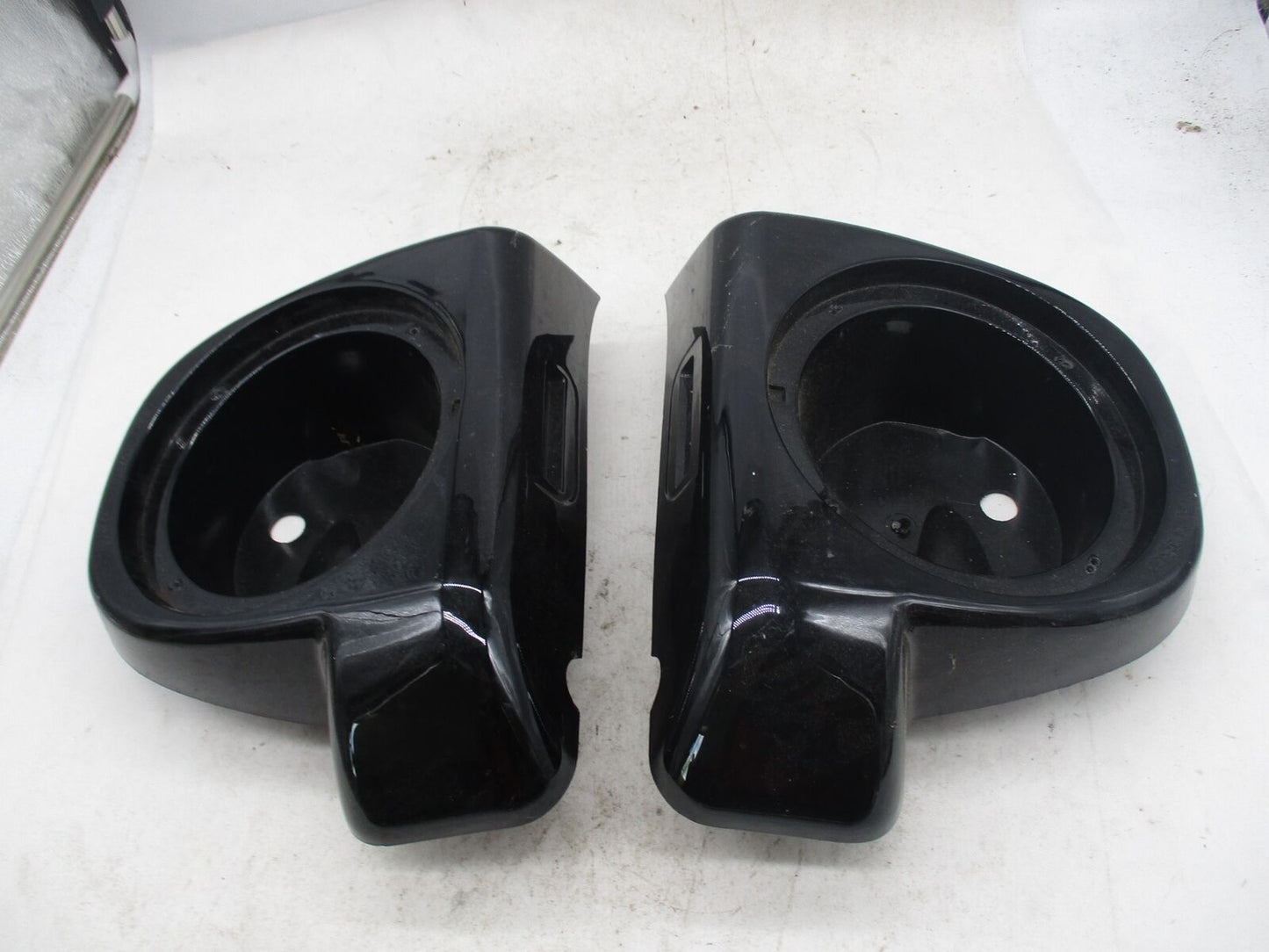 Pair of Harley Davidson Custom Chopper 6.75" Black Speaker Housings