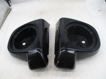 Pair of Harley Davidson Custom Chopper 6.75" Black Speaker Housings