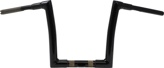 Todd's Cycle 1-1/2" Strip Handlebar 12" Gloss Black 0601-5731