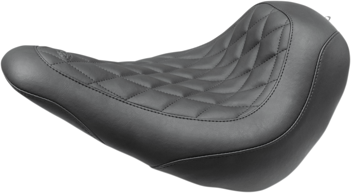 Mustang Wide Tripper Solo Seat Black Diamond 83044
