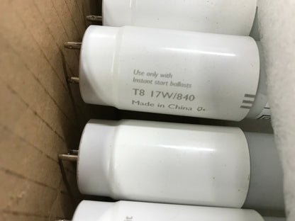 Lot of 12 Philips LED InstantFit 3-Foot T8 Tube Light Bulb 1200-Lumen