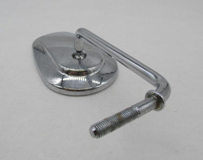 Harley Davidson Chrome Right Short Stem Teardrop Mirror